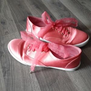 Kate Spade Coral Tennis Shoes
